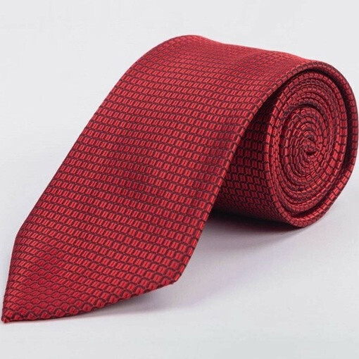 Аренда красного галстука с узором для мужского костюма