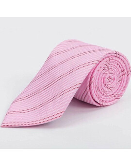 Аренда розового галстука в полоску для мужского костюма, изображение 1