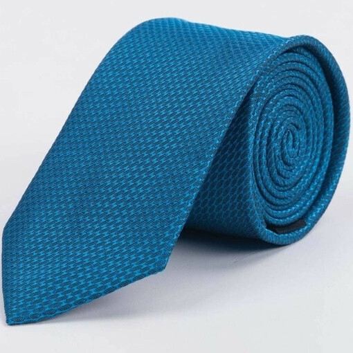 Прокат светло-синего галстука с мелких узором для мужских костюмов