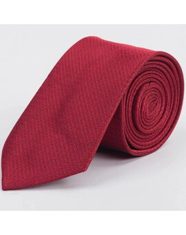 Аренда галстука бордового цвета с фактурным узором для мужского костюма, изображение 1