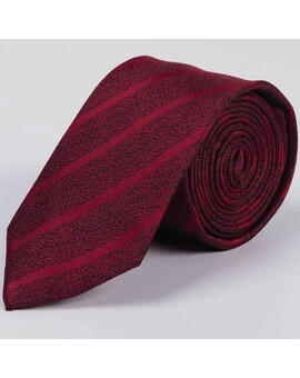 Аренда галстука бордового цвета в полоску для мужских костюмов, изображение 1