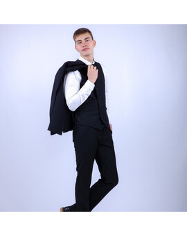 Прокат мужского костюма черного цвета, изображение 1