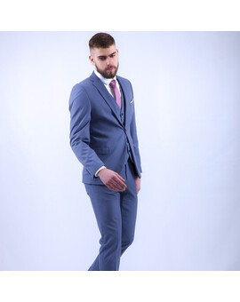 Прокат мужского костюма светло-серого цвета, изображение 1