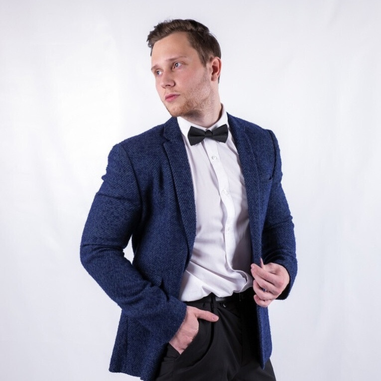 Прокат блейзера синего цвета