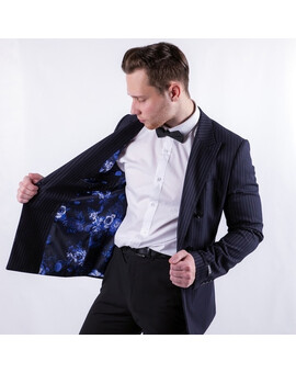 Прокат двубортного блейзера в полоску, изображение 1