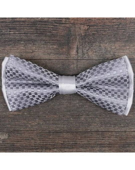 Аренда светло-серой бабочки для мужского костюма, изображение 1