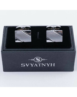 Прокат классических запонок прямоугольной формы для мужских костюмов, изображение 1