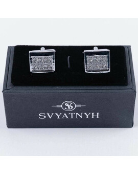 Запонки напрокат с узором для мужских костюмов, изображение 1