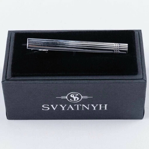 Арендовать классический зажим с гравировкой для мужских костюмов